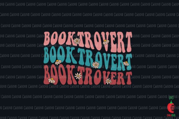 Booktrovert Retro Book Lover – A Designer’s Take