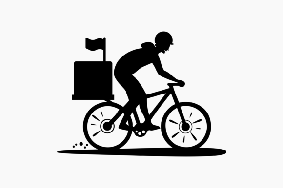 Delivery Bicycle: Graphics for Crafts & Creative Brands