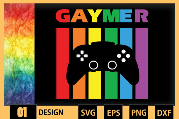Gay Computer Gaymer Geek Pride LGBT Graphics