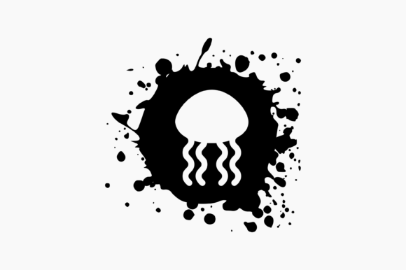 Jellyfish Splat Ink: Graphics for Crafts & Creative Publishing