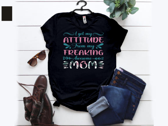 My Freaking Awesome MOM Graphics & Print Templates