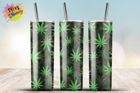 Seamless Marijuana Leopard 20oz Skinny: A Graphics & Crafts Review